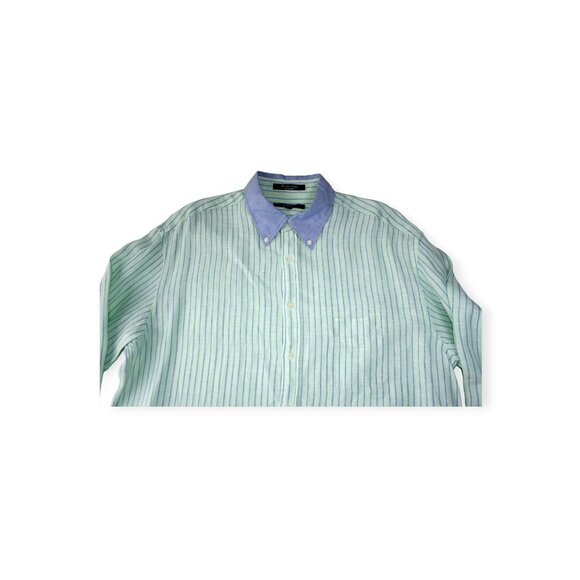 GANT Regular Fit "Hampton Linen" Button Down Shirt (XL) *EUC* - Picture 5 of 8